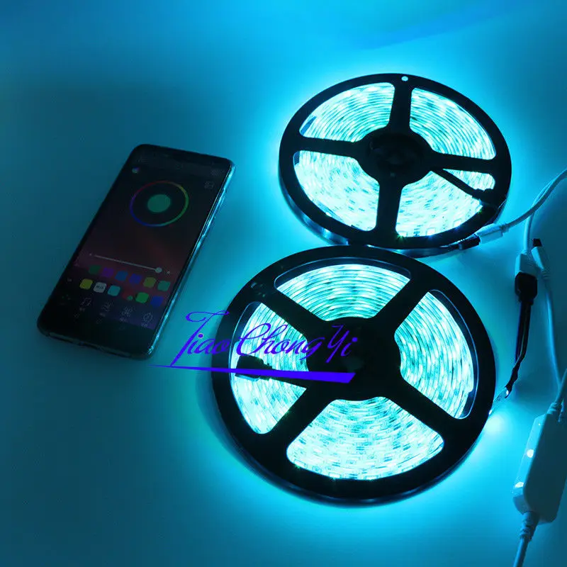 5 м 10 М 5050 RGBW/WW 60 Светодиодный/Ms светодиодная полоса светильник в + 40 клавиш RGBW Bluetooth