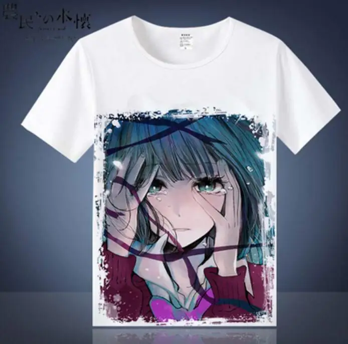 Аниме Kuzu no Honkai рисунок Yasuraoka Hanabi Ebato Sanae хлопковая Футболка для девочек|tee tee|tees girltees