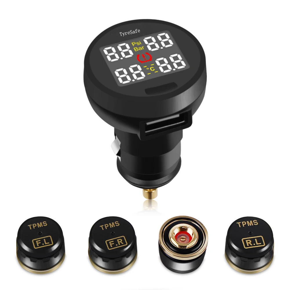 Лидер продаж 2017 TP200 TPMS с USB разъем Поддержка бар PSI best шин Давление и Температура