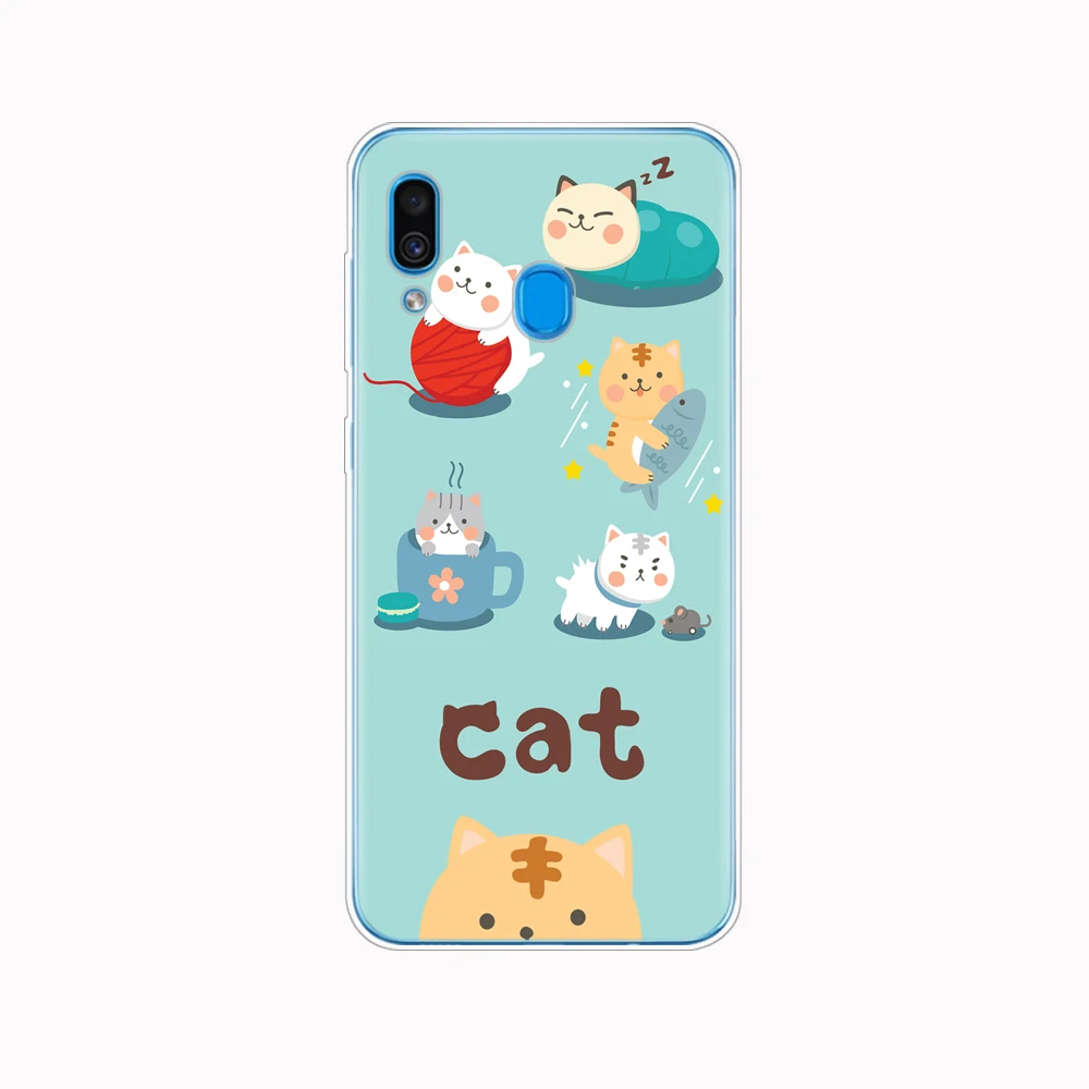 34758 Чехол для samsung Galaxy A20 A20E чехол coqa силиконовый чехол coque для samsung A20 20 A205F A20E A202F Чехлы бамперы - Цвет: 34758
