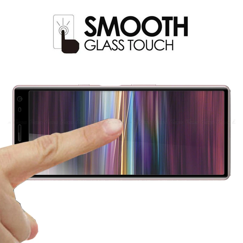 3D изогнутый край Полное покрытие закаленное стекло для Sony Xperia 1 5 8 Lite 10 II III Plus L3