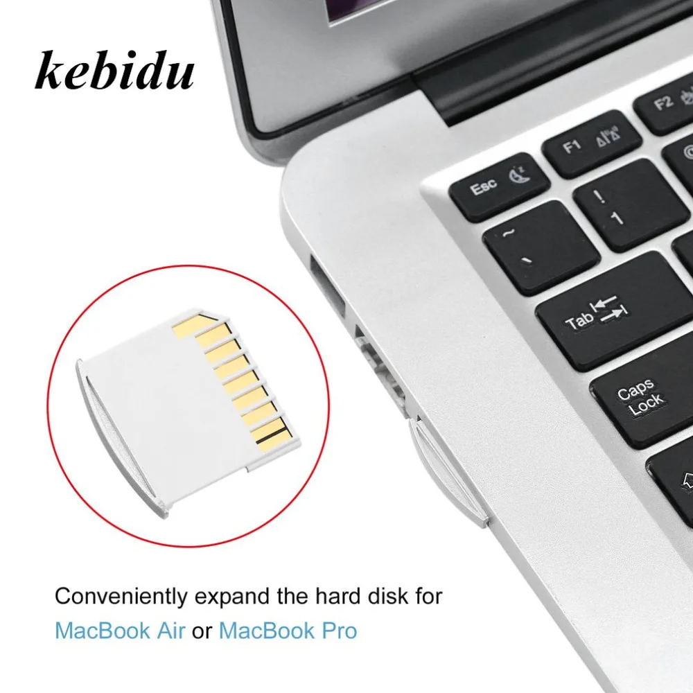 1 шт. популярный Micro адаптер для sd карты kebidu TF карта памяти SD адаптера MacBook Pro Air