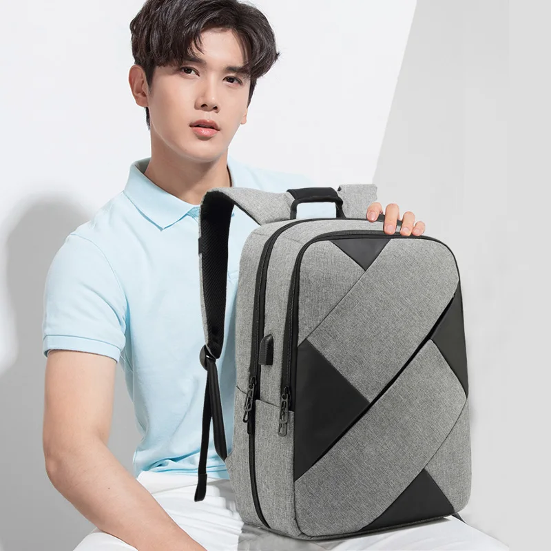 

Hot USB bagpack 15.6inch laptop backpack for women Men school backpack for boy girls Male Travel Shoulder Bag Mochila