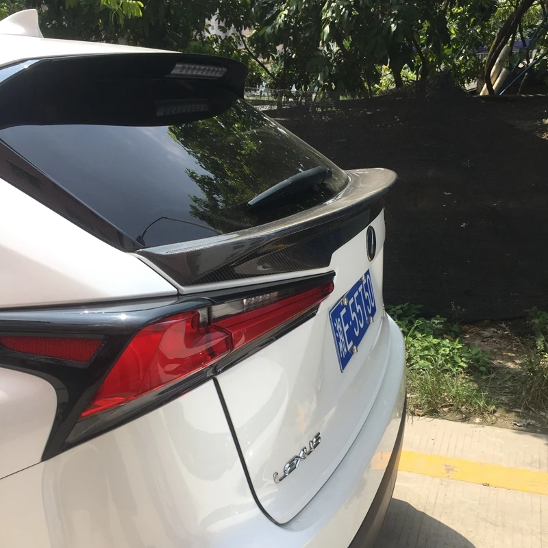 Задний спойлер из углеродного волокна для LEXUS NX NX200 NX200t NX300h по EMS