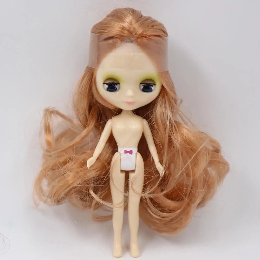 nude doll Ледяной обнаженной мини Blyth кукла 27 видов стиля, одежда случайный BJD - Цвет: nude doll