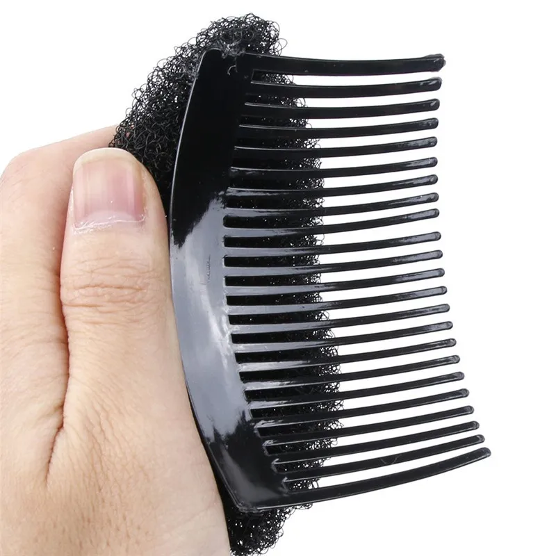 1 Pcs Women Fashion Magic Hair Styling Clip Plastic Hair Bun Maker Comb DIY Easy Handle Hairdressing Maker Hair Braider Tools