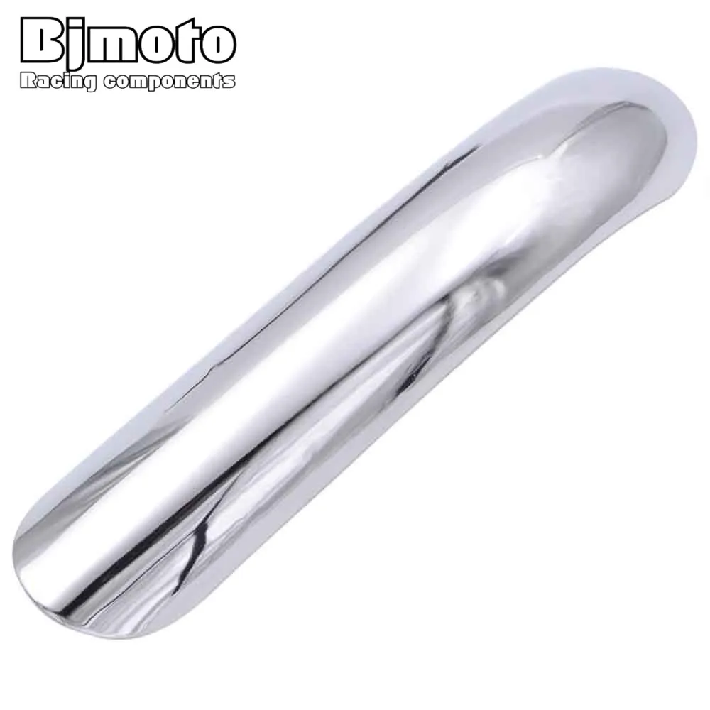BJMOTO Motorcycle Adjustable Chrome Exhaust Muffler Pipe Heat Shield Cover Guard For Harley cruiser chopper/custom | Автомобили и