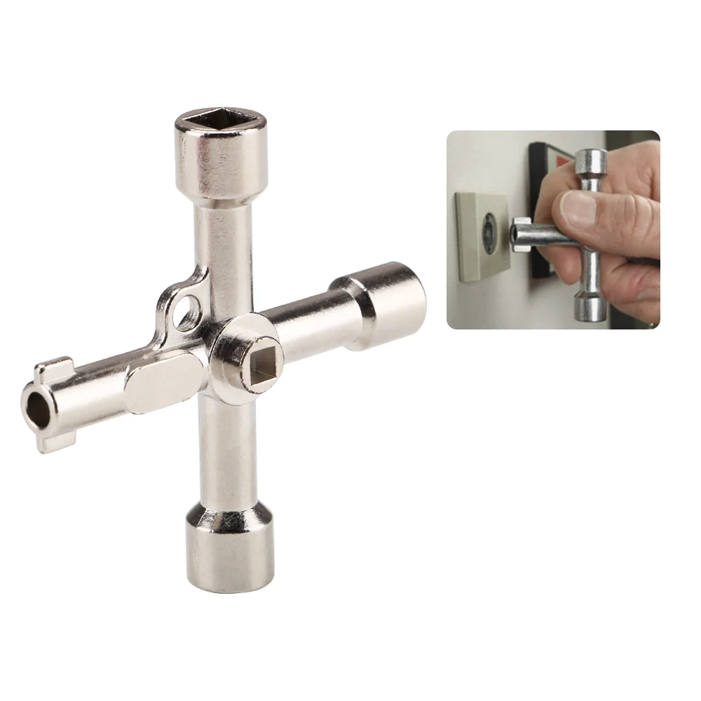 Многофункциональный Универсальный треугольный ключ 4 в 1 ключи-Сантехника