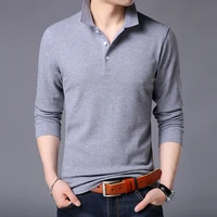 2021 new fashion brands polo shirt mens cotton long sleeve slim fit korean boys boyfriend gift poloshirt casual men clothes
