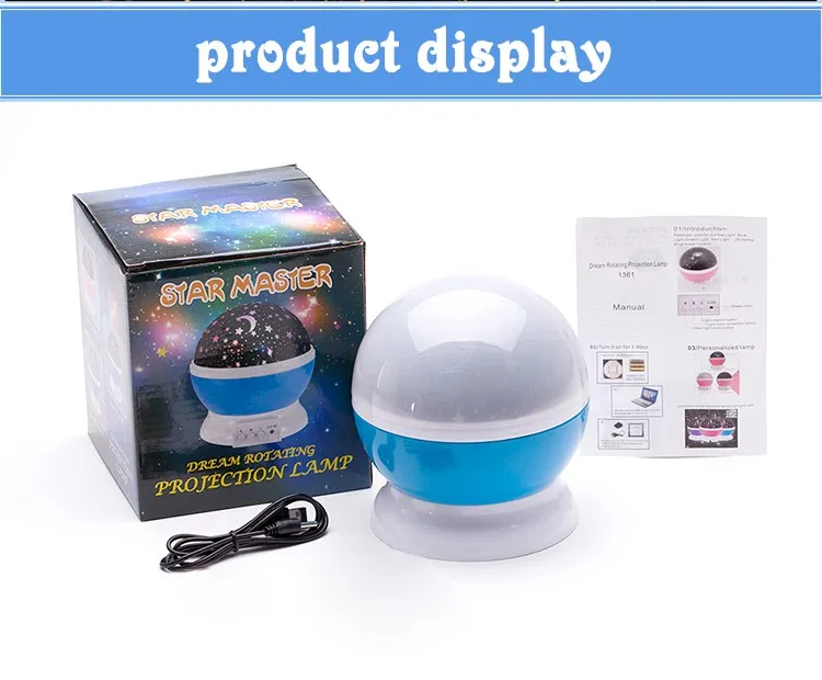 Звездное светодио дный небо Светодиодный Ночник проектор Luminaria Moon Новинка