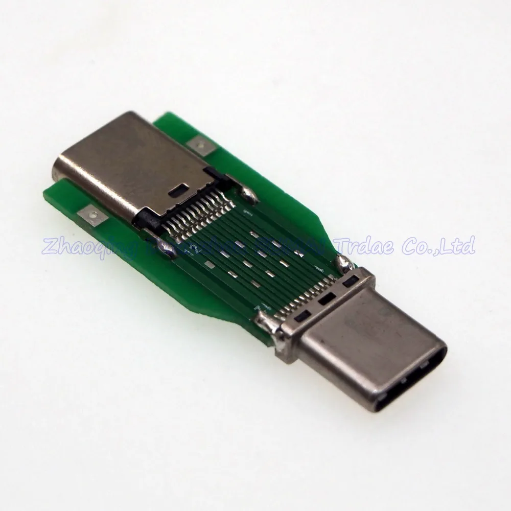 USB 3 1 Type C адаптер Папа мама разъем для платы полностью игольчатая тестовая