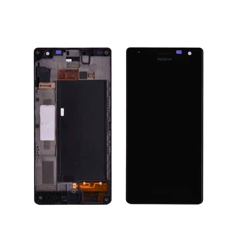 Оригинальный Для Nokia Lumia 730 735 ЖК дисплей с кодирующий преобразователь сенсорного