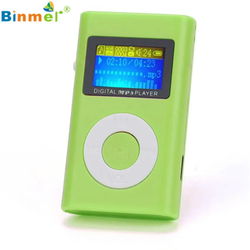 2017 USB мини mp3 плеер ЖК экран поддержка 32 ГБ Micro SD tf карты новый портативный MP3