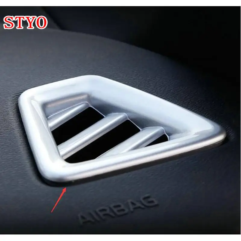 

STYO Car ABS Inner Upper Air Condition Vent Outlet Cover Trim For VOLVO XC60 2018
