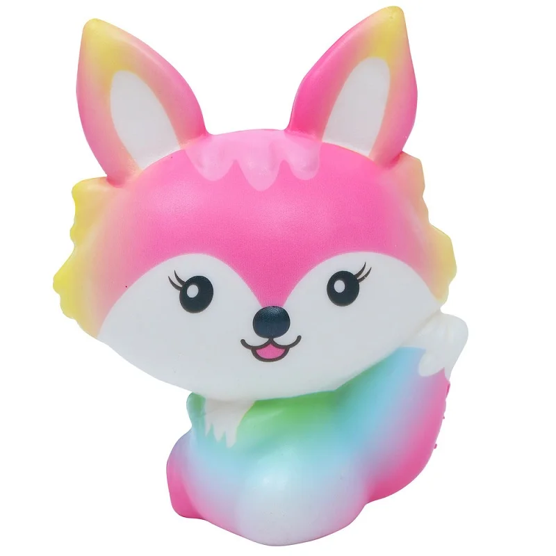 Kawaii Lovely Fox Squishy Slow Rising крем ароматическая декомпрессия снятие стресса сжимаемые