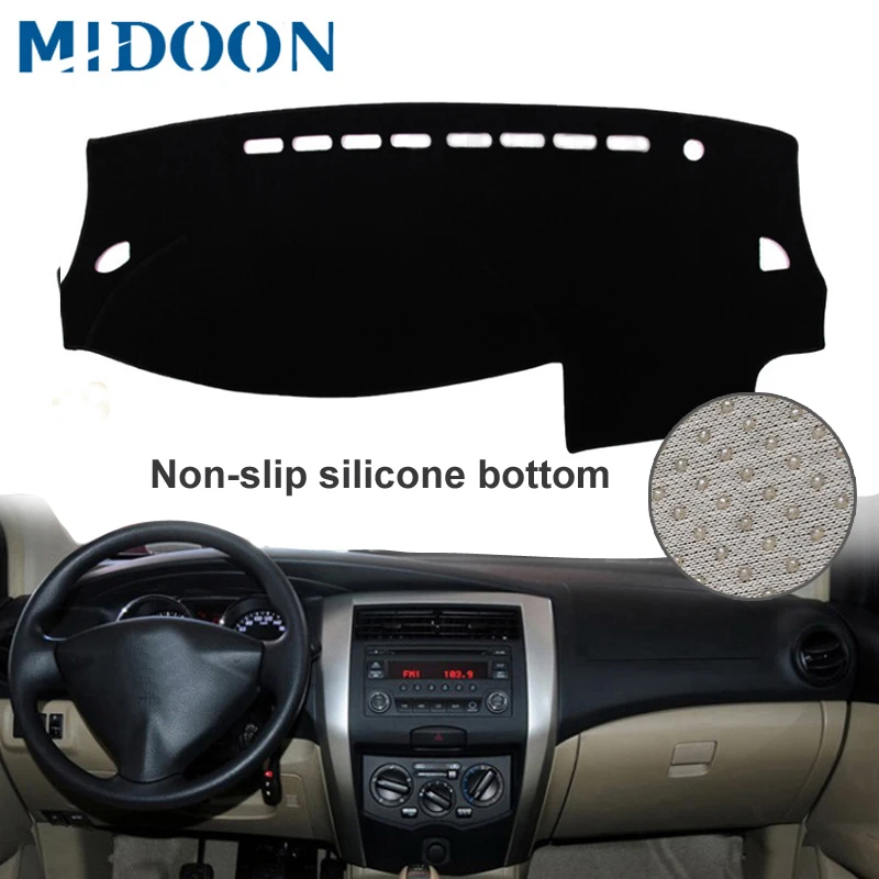 MIDOON для Nissan великая ливина X-Gear Urban 2006 чехлы стайлинга автомобиля коврик приборной