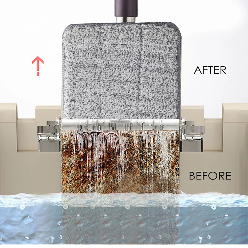 

Replacement Microfiber Pads For Cleaning Mop And Bucket