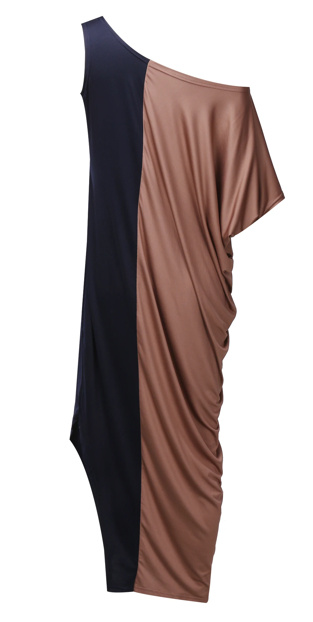 Женское длинное платье макси в стиле бохо праздничный сарафан на одно плечо с