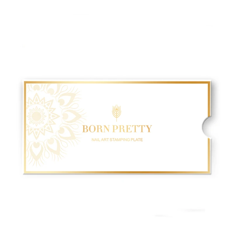 Мандала BORN PRETTY Арабская страсть штамп цветы геометрические узоры для ногтей