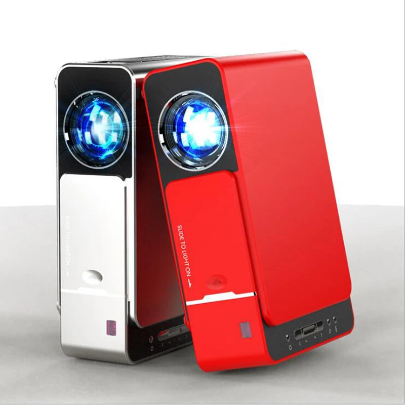 Smartldea, новинка, S6, 1280x720 p, портативный проектор, HD, домашний кинотеатр, проектор, 1080 p, поддержка, видео игра, проектор с HDMI, USB, VGA, AV
