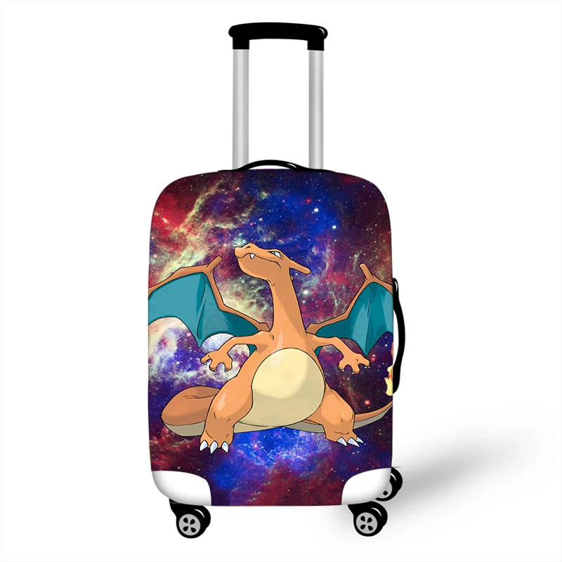 028 18-32 дюймов Pokemon Haunter Eevee Эластичный Защитный чехол для багажа, чехол для чемодана, пылезащитный чехол, Мультяшные аксессуары для путешествий - Цвет: 028