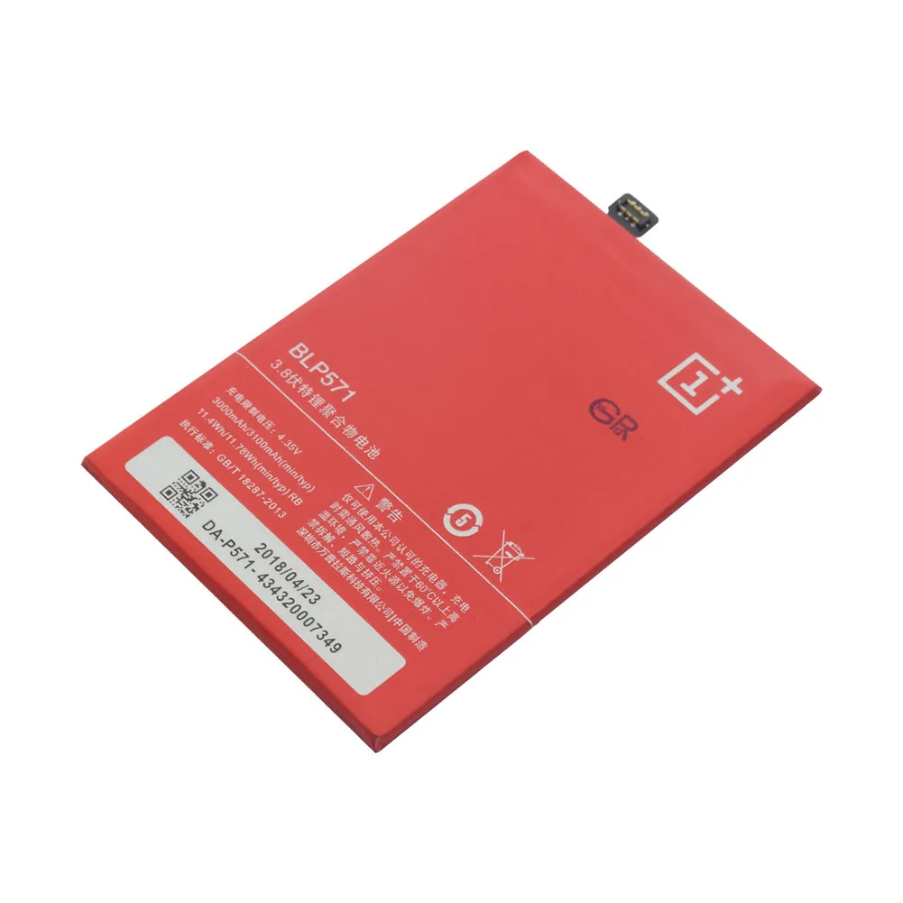 2019 YCDC 100% новая оригинальная замена 3100mAh BLP571 батарея для OnePlus One 1 + A0001 литий ионная