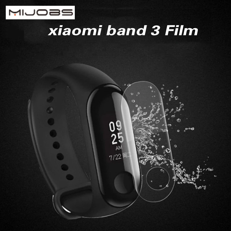 Защита экрана для Xiaomi Mi Band 3 ультратонкая Взрывозащищенная защитная пленка смарт