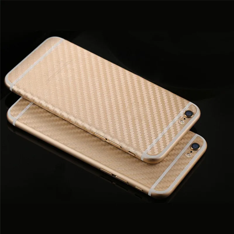 5 шт. полное покрытие 3D задняя часть из углеродного волокна Fim для iPhone 7 8 plus 6s