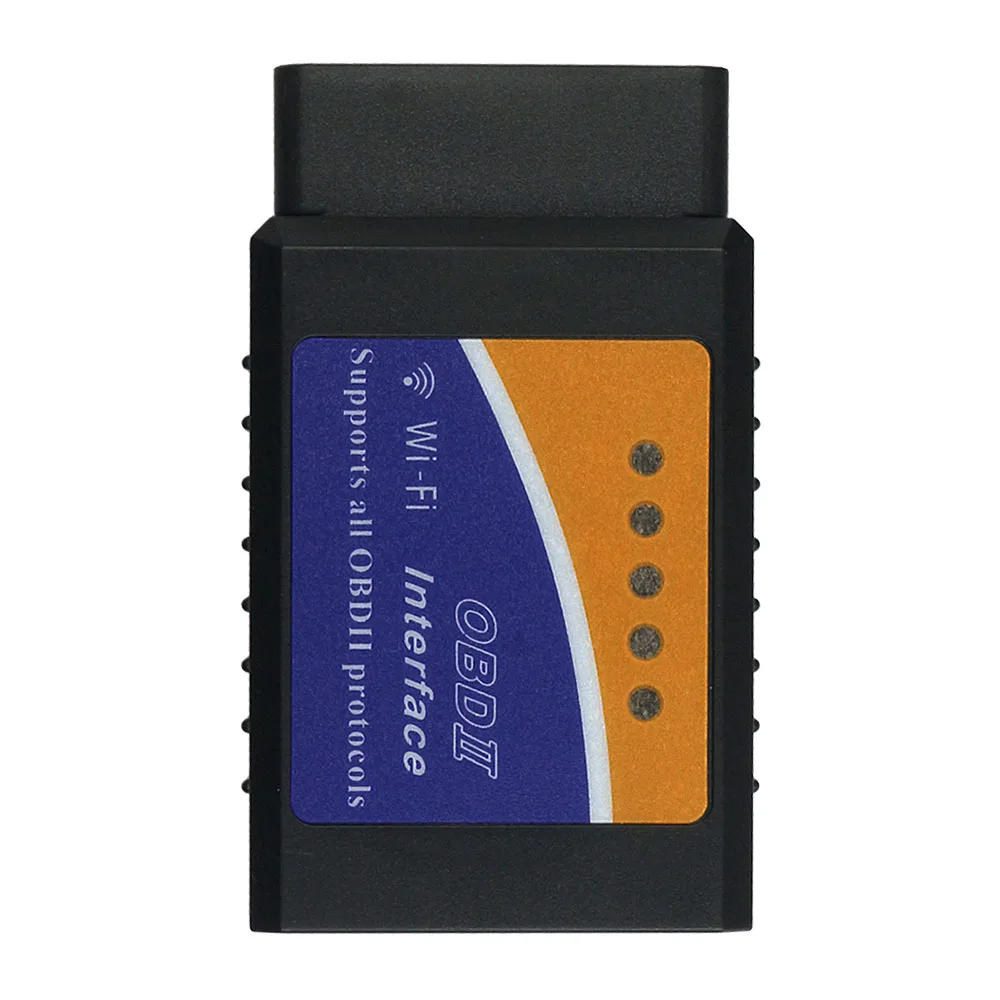 ELM327 OBD2 WI-FI V1.5 автомобильный диагностический инструмент ELM 327 Wi Fi OBDII сканера штрих-кода с реальными PIC18F25K80 чип для Android/iOS 12V дизельное топливо