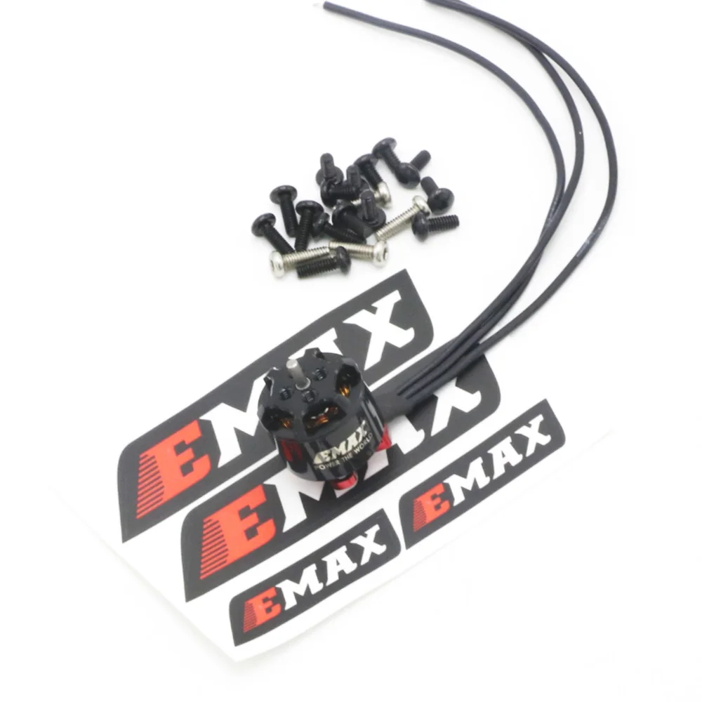 1 шт. оригинальный EMAX RS1106 II 4500KV 6000KV 7500KV миниатюрный бесщёточный электродвигатель