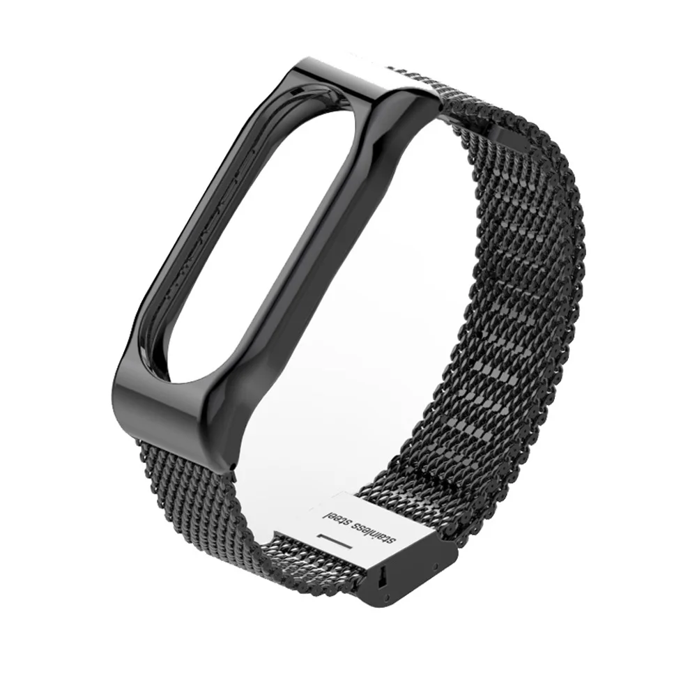 Mi jobs mi Band 2 ремешок mi lanese браслет для Xiaomi mi Band 2 ремешок на запястье mi Band 2 умный ремешок mi Band 2 Широкие ремешки - Цвет: Black