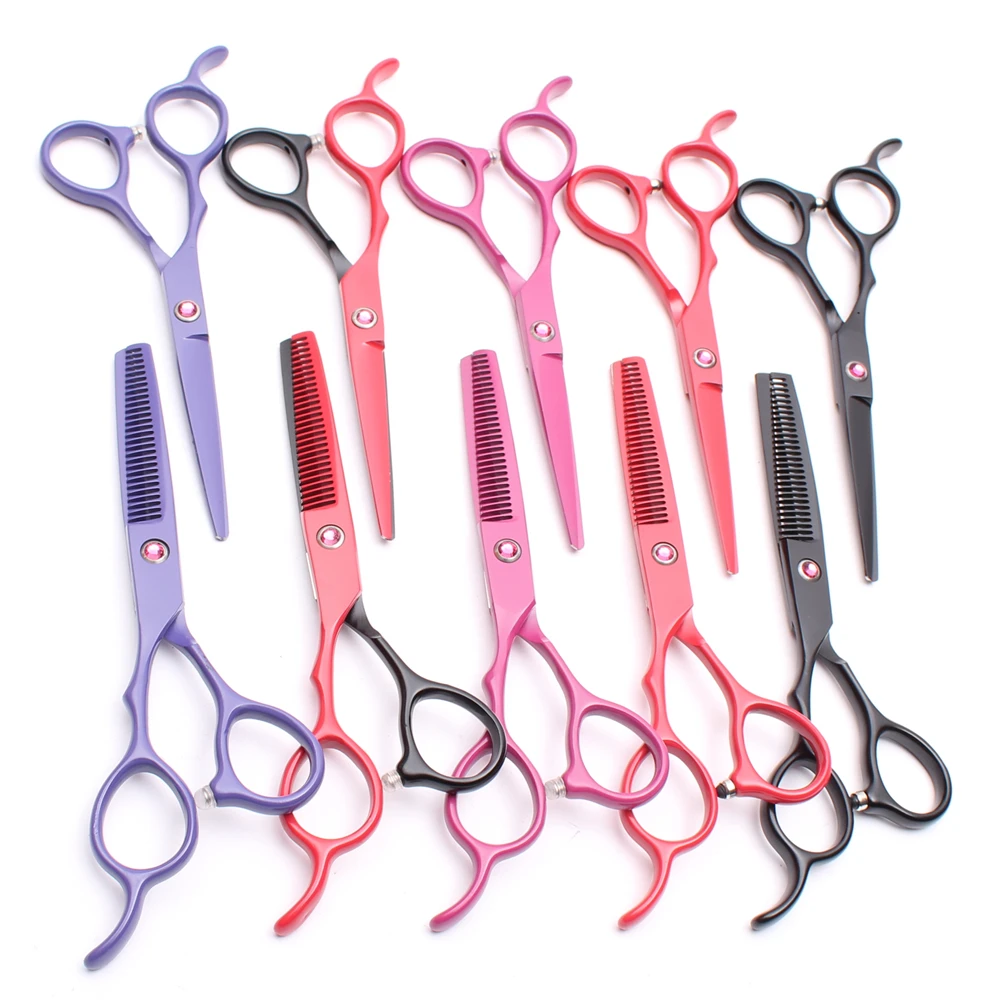 Ножницы Профессиональные для стрижки волос с левой ручкой 5 дюйма 16 см | Красота и