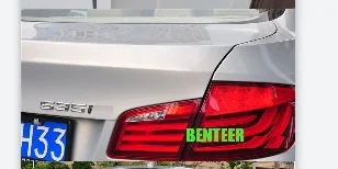 Наклейка на заднюю панель автомобиля ABS M Power performance для BMW E60 F10 5 series 520i 525i 530i 535i 550i