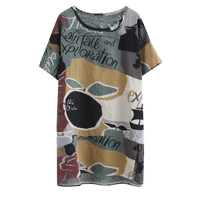 COIGARSAM новые летние свободные с коротким рукавом тонкие длинные покрытые в его blusas