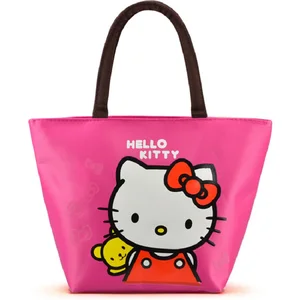 Розовая милая сумка для ланча Hellokitty