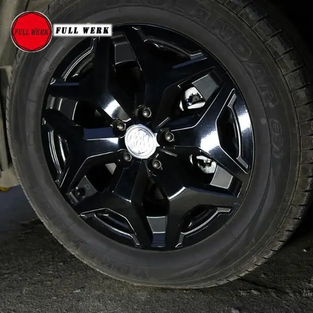 Black 1 комплект для 4 колес накладка наклейка защитная крышка для Subaru Forester отделка автомобильных шин декоративная обертка углеродное волокно виниловый доступ - Название цвета: Black
