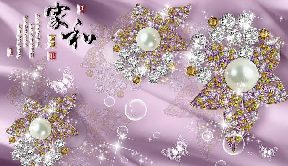 3d обои на заказ для гостиной спальни европейские украшения HDTV фоновые настенные