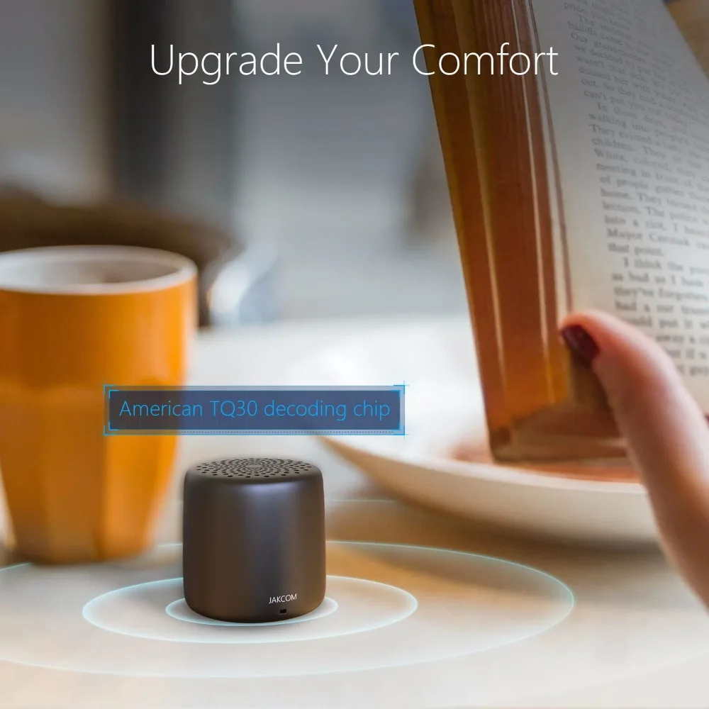 JAKCOM CS2 mini wireless bluetooth speaker Smart Carryon Speaker with Remote Control Selfie High-volume Microphone fast charge |