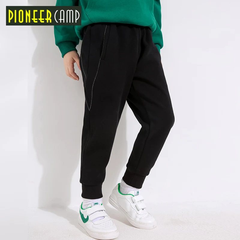 Pioneer Kids/весенние спортивные штаны для мальчиков повседневные крутые трикотажные