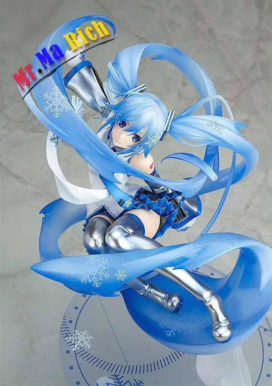 Hatsune Miku Снежная Мику фигурка 1/7 масштаб окрашенная фигура 2017 15 летняя ПВХ игрушка