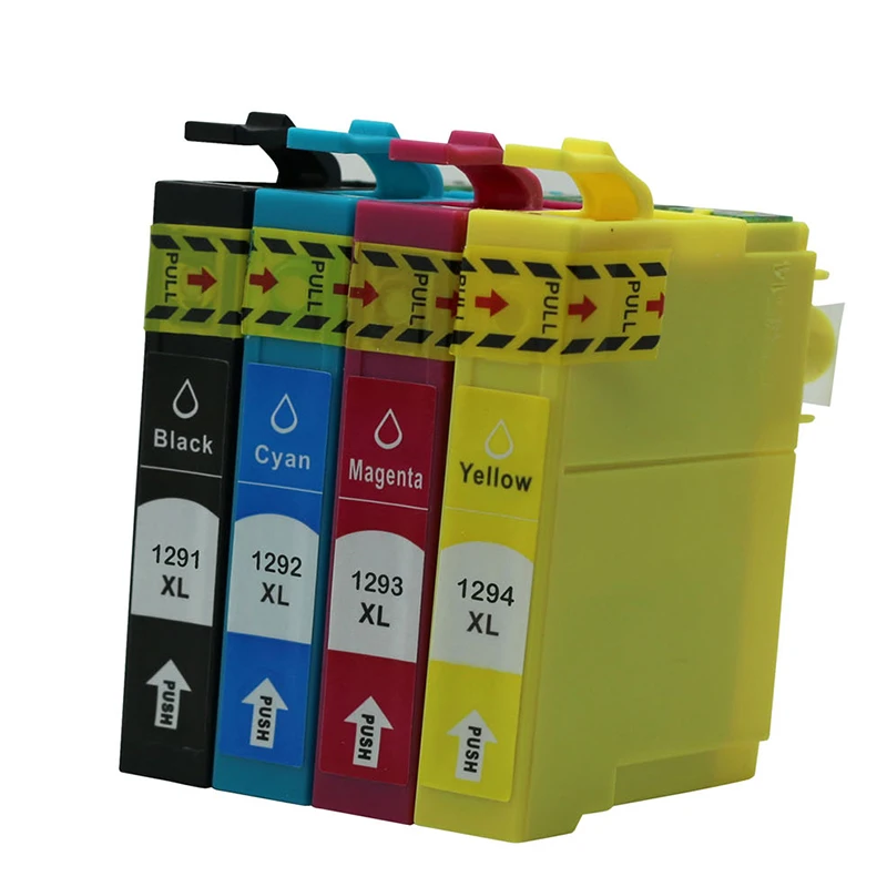 Чернильный картридж для принтера epson T1291 T1292 T1293 T1294 10 шт. | Компьютеры и офис