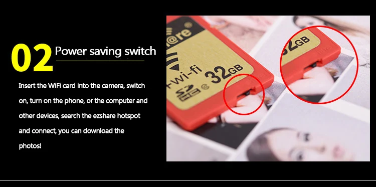 Бесплатная доставка ezshare EZ share micro sd адаптер wifi беспроводной 8 г 16 32 карта памяти TF