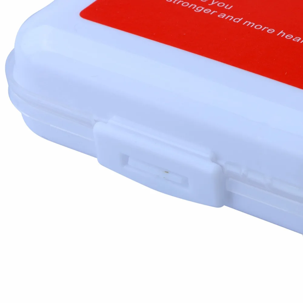 Портативный чехол органайзер для лекарств|container rhinestone|nail storage casenail box case |