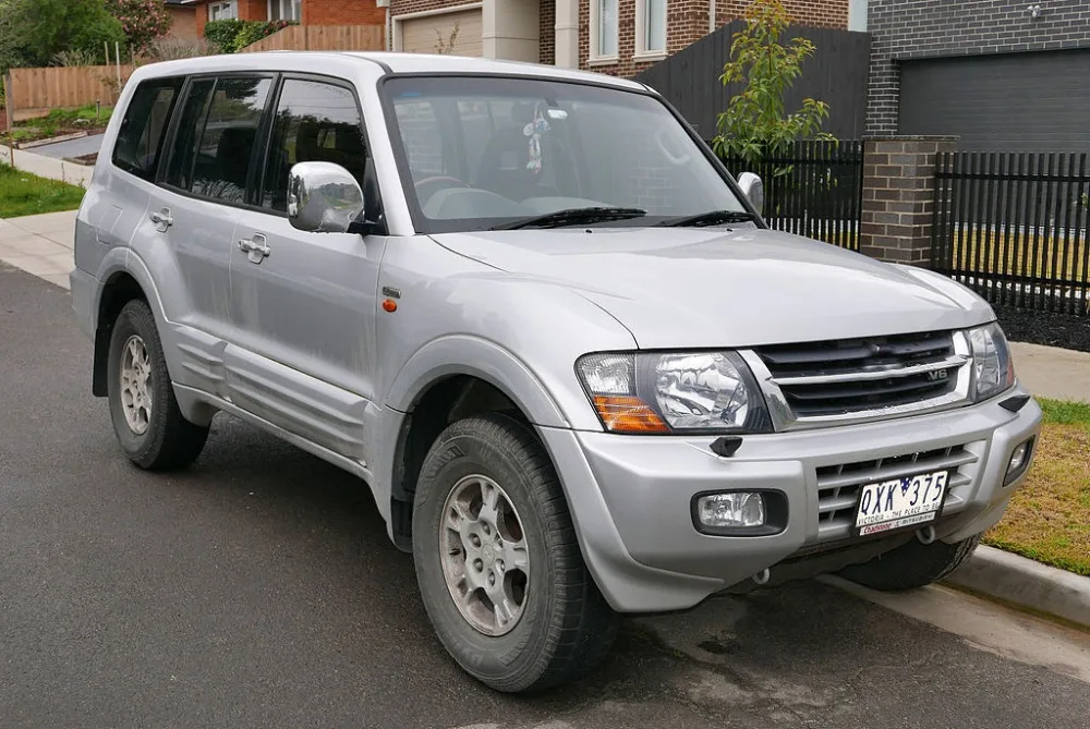 8 шт. хромированные защитные наклейки на дверную ручку Pajero V73 2001|Внешние дверные