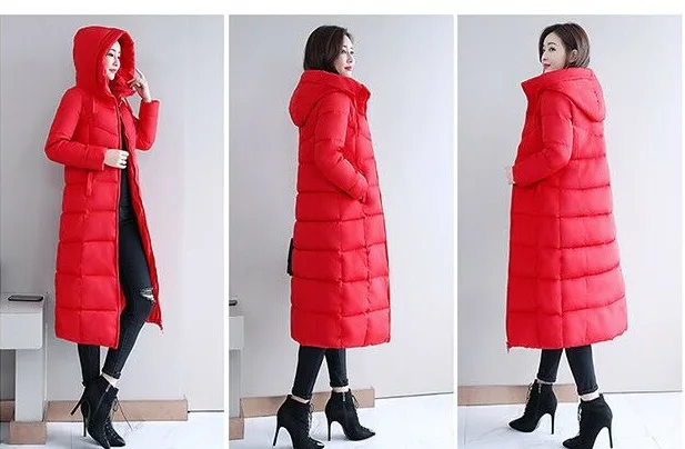 Осенне зимнее женское пальто легкая пуховая куртка женские парки средней длины
