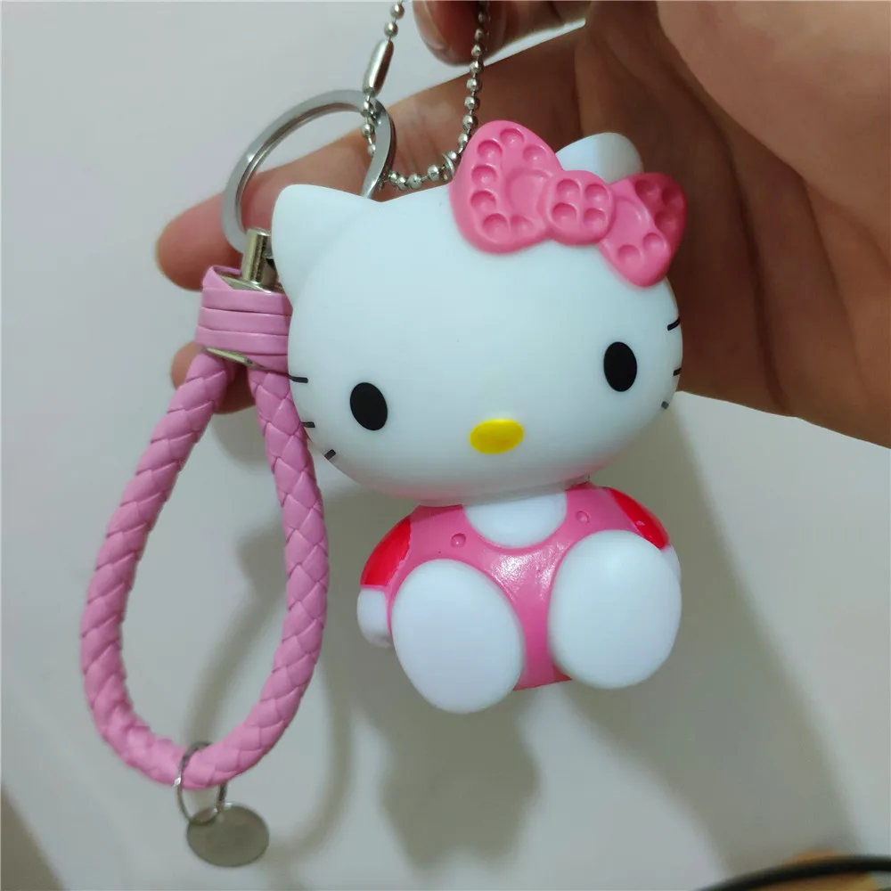 2018 рисунок Hello Kitty Для женщин брелок куранты милый мультфильм подарок для девочек
