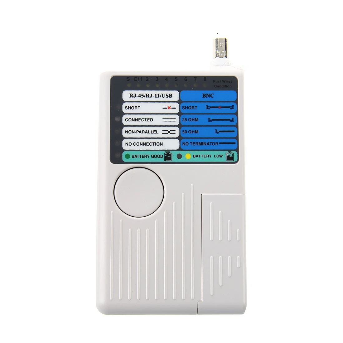 4 в 1 RJ11 RJ45 USB BNC для сети Ethernet LAN телефонный кабель тестер | Компьютеры и офис