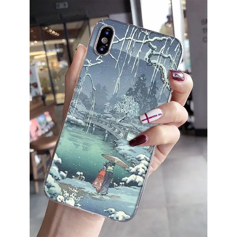 Babaite Ukiyo e Japonais стильный прозрачный мягкий силиконовый чехол для телефона iPhone 6S 6plus