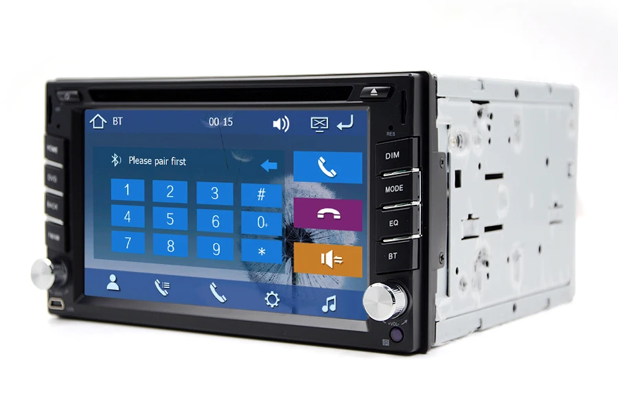 6 2 &quot2 Din универсальный автомобильный dvd плеер gps navigaton для Nissan/Hyundai Elantra/Sonata/Santa
