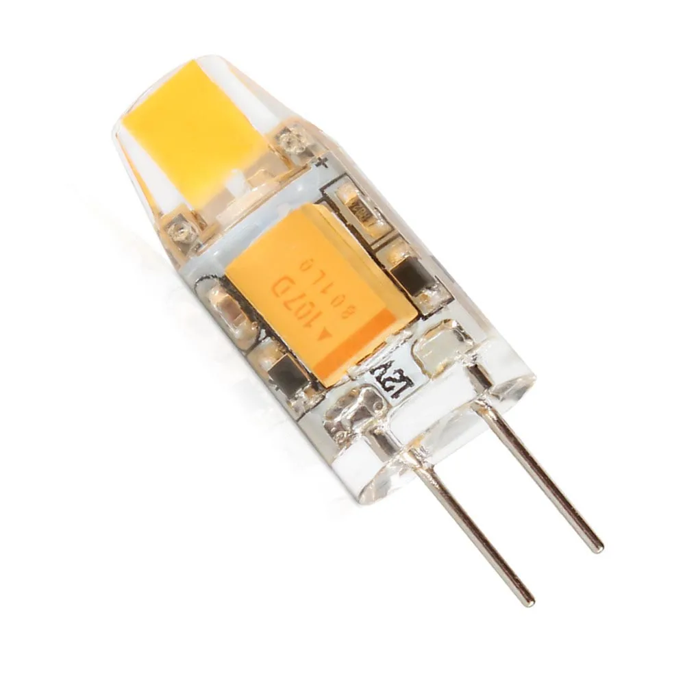 1 шт светодиодный G4 переменного тока 12V 3W COB лампы энергосберегающие замена